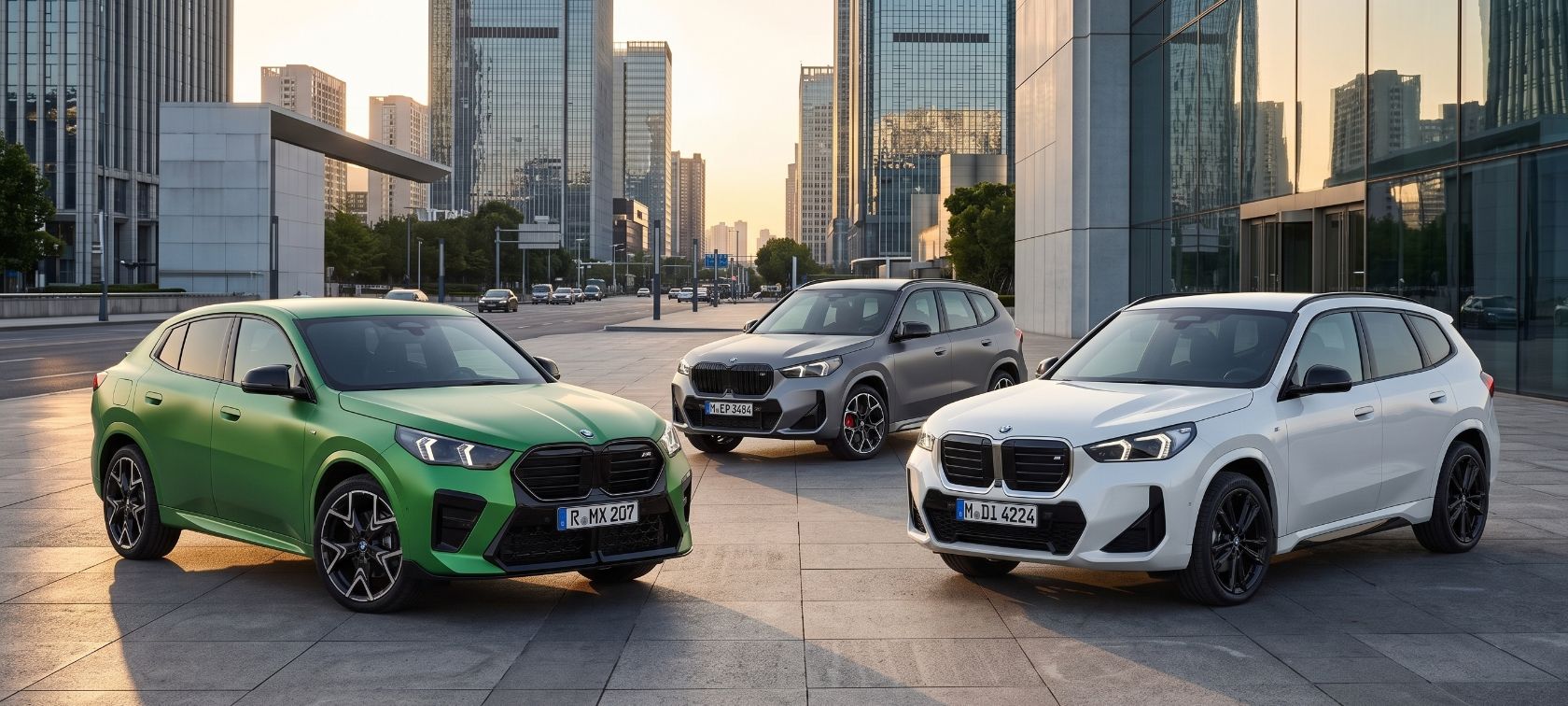 BMW X3, BMW X2 i BMW X1 z ubezpieczeniem na 3 lata