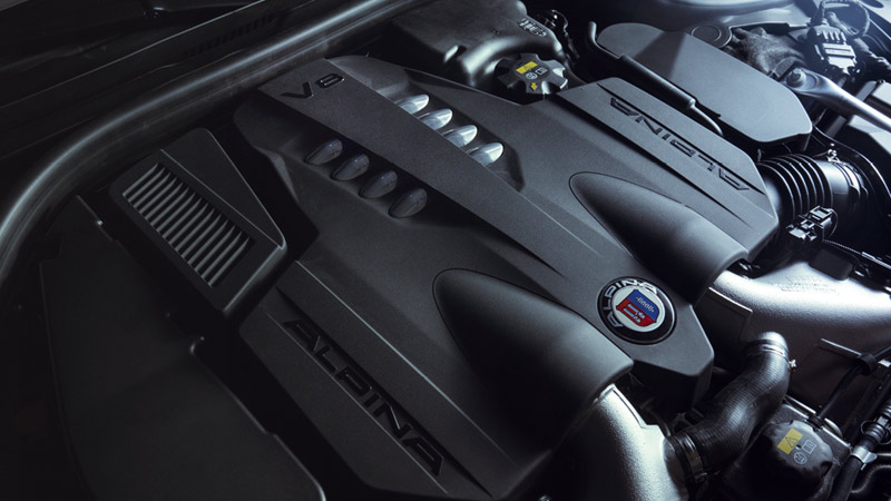 BMW ALPINA B5 BITURBO - BMW silnik