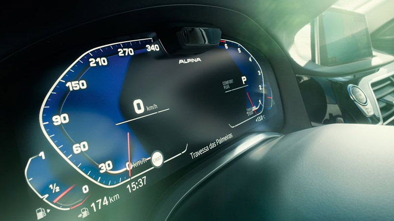 BMW ALPINA B7 - BMW zegary