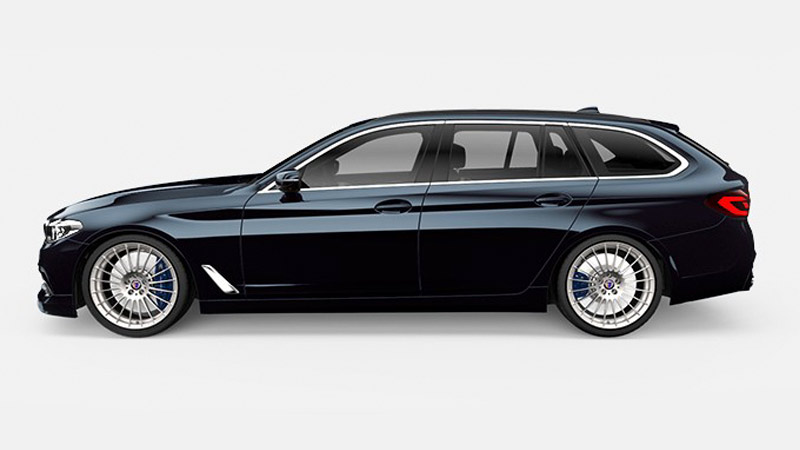 BMW ALPINA D5 S - BMW wizualizacja lewy bok