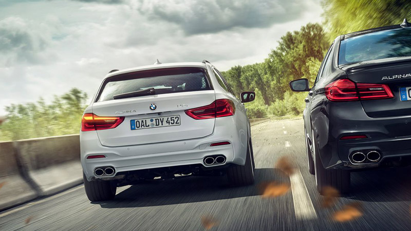 BMW ALPINA D5 S - Kombi i limuzyna na drodze